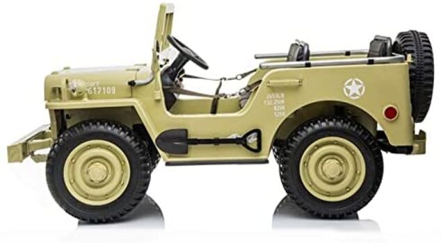 Coche eléctrico 3 plazas ATAA Jeep Commander Militar